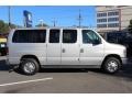 2010 Ingot Silver Metallic Ford E Series Van E350 XLT Passenger  photo #2