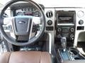 Platinum Unique Pecan Leather Dashboard Photo for 2013 Ford F150 #72073628