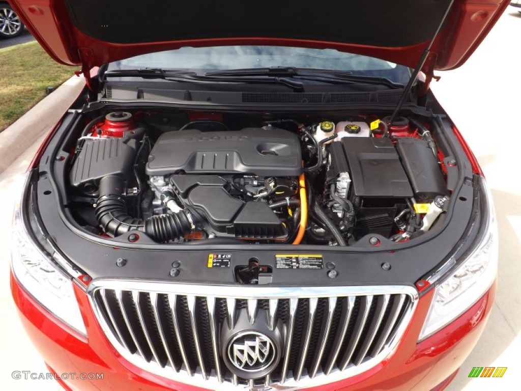 2013 Buick LaCrosse FWD 2.4 Liter SIDI DOHC 16-Valve VVT 4 Cylinder Gasoline/eAssist Electric Motor Engine Photo #72073648