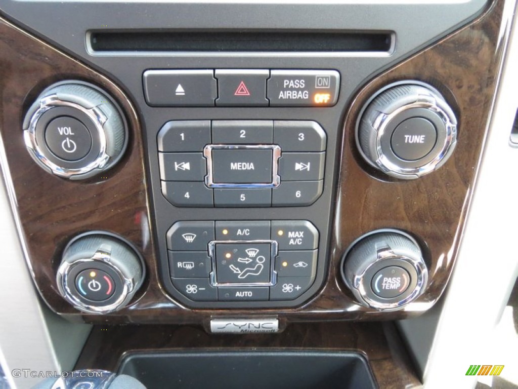 2013 Ford F150 Platinum SuperCrew Controls Photo #72073693