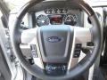 Platinum Unique Pecan Leather Steering Wheel Photo for 2013 Ford F150 #72073789