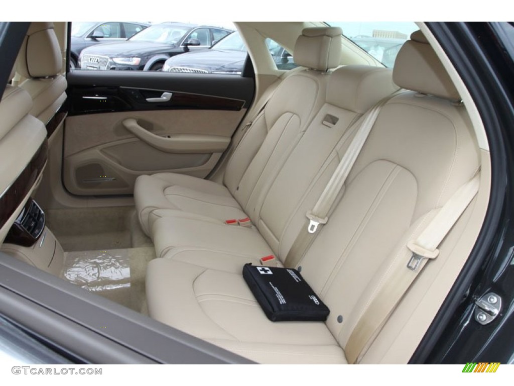 2013 Audi A8 L 4.0T quattro Rear Seat Photo #72073824