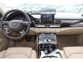 Velvet Beige Dashboard Photo for 2013 Audi A8 #72073873