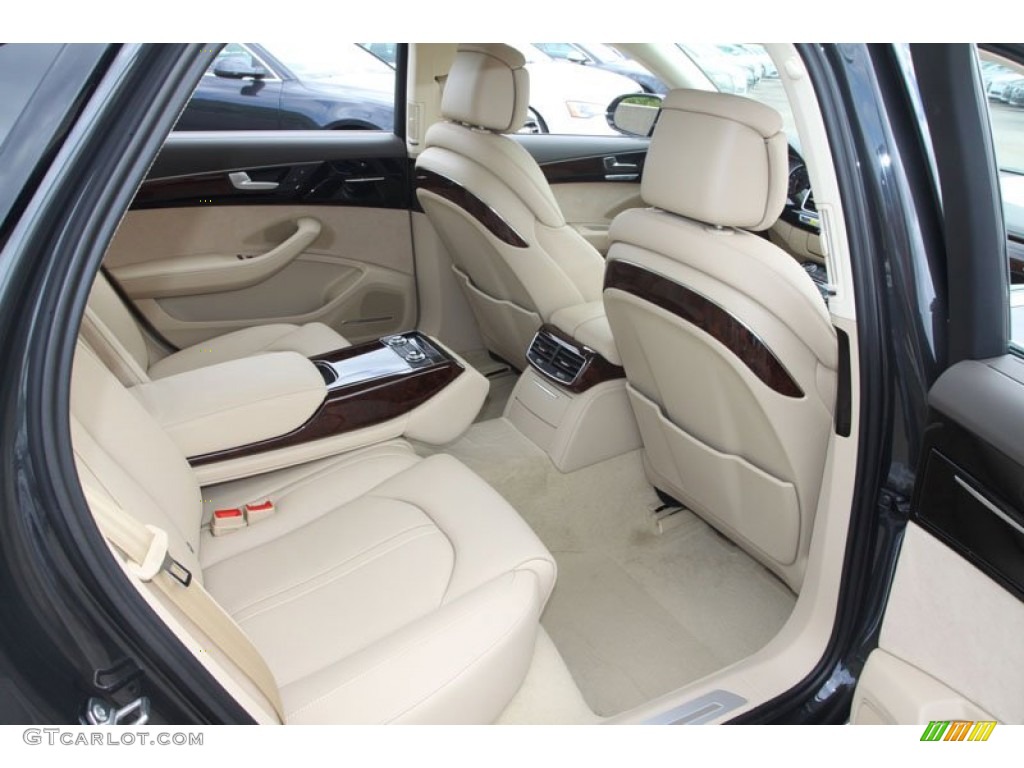 2013 Audi A8 L 4.0T quattro Rear Seat Photo #72074110
