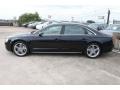 Phantom Black Pearl Effect 2013 Audi A8 L 4.0T quattro Exterior