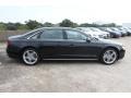 Phantom Black Pearl Effect 2013 Audi A8 L 4.0T quattro Exterior