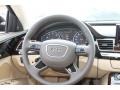 Velvet Beige Steering Wheel Photo for 2013 Audi A8 #72074653