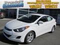 2013 Shimmering White Hyundai Elantra GLS  photo #1