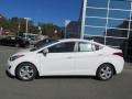 2013 Shimmering White Hyundai Elantra GLS  photo #2