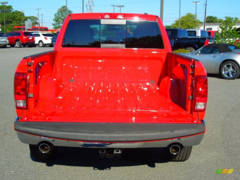 2012 Ram 1500 Big Horn Quad Cab - Flame Red / Dark Slate Gray/Medium Graystone photo #19
