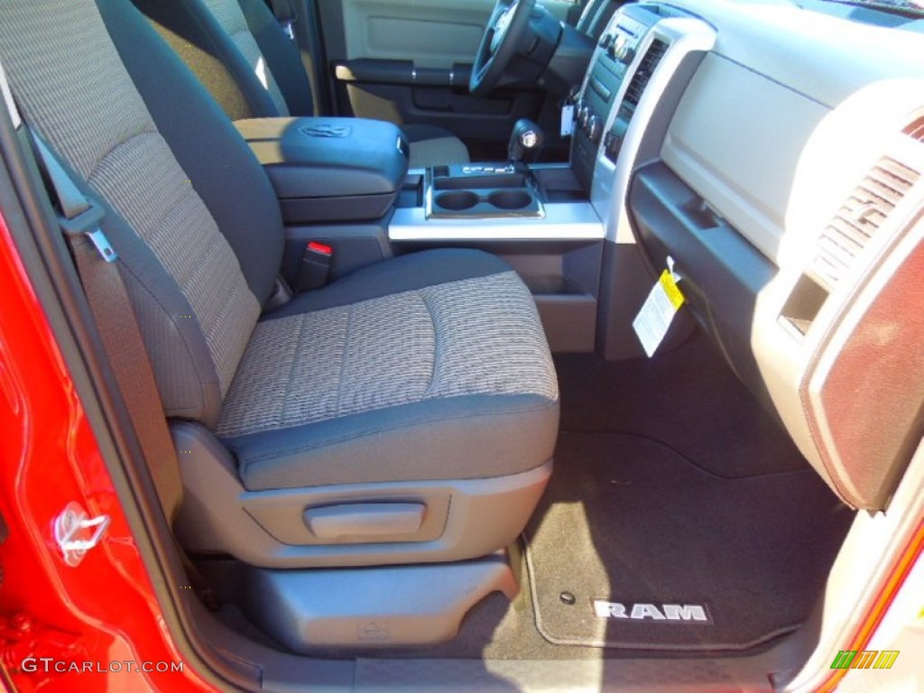 2012 Ram 1500 Big Horn Quad Cab - Flame Red / Dark Slate Gray/Medium Graystone photo #21