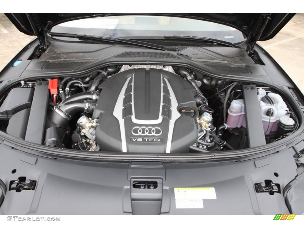 2013 Audi A8 L 4.0T quattro 4.0 Liter FSI Twin-Turbocharged DOHC 32-Valve VVT V8 Engine Photo #72074967