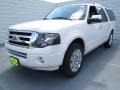 2013 White Platinum Tri-Coat Ford Expedition EL Limited  photo #6