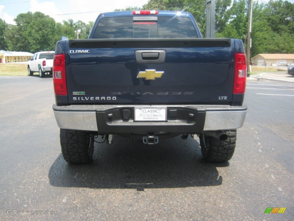 2011 Silverado 1500 LTZ Crew Cab 4x4 - Imperial Blue Metallic / Ebony photo #4