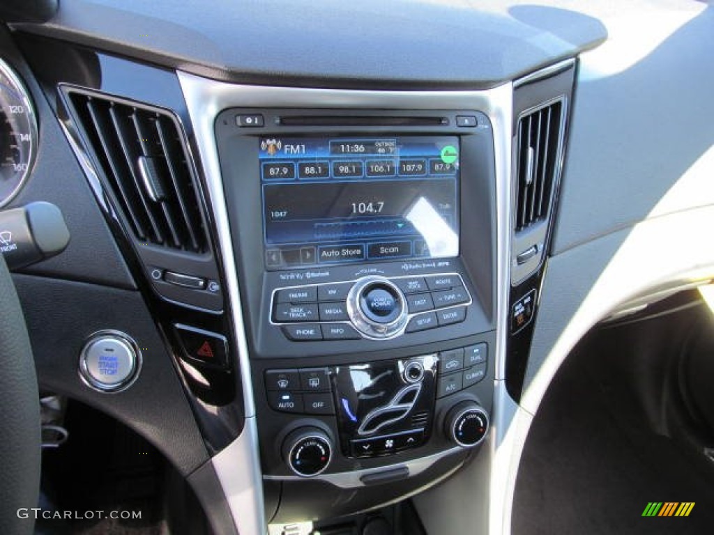 2013 Sonata Limited 2.0T - Shimmering White / Black photo #8