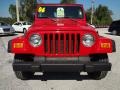 2006 Flame Red Jeep Wrangler SE 4x4  photo #13