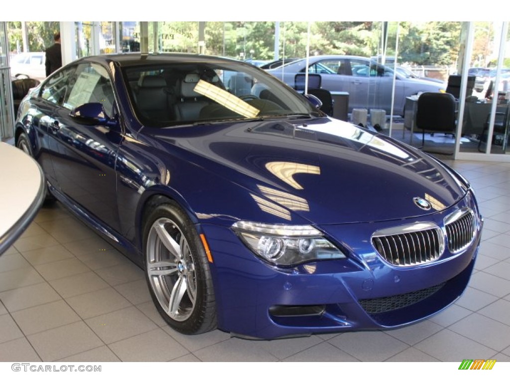 2010 M6 Coupe - Interlagos Blue Metallic / Black photo #3