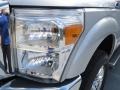 2012 Ingot Silver Metallic Ford F350 Super Duty Lariat Crew Cab 4x4  photo #8