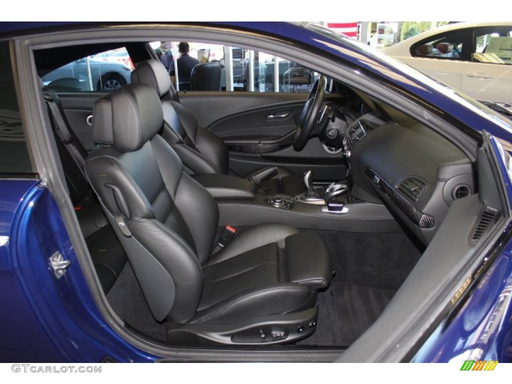2010 M6 Coupe - Interlagos Blue Metallic / Black photo #25