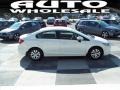 Taffeta White - Civic LX Sedan Photo No. 3