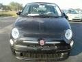 2012 Nero (Black) Fiat 500 c cabrio Pop  photo #2