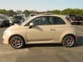 2012 Mocha Latte (Light Brown) Fiat 500 Sport  photo #2