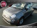 2012 Grigio (Grey) Fiat 500 c cabrio Lounge  photo #1