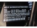475: Black Sapphire Metallic 2012 BMW X3 xDrive 28i Color Code