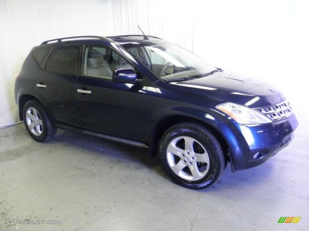 Midnight Blue Pearl Nissan Murano