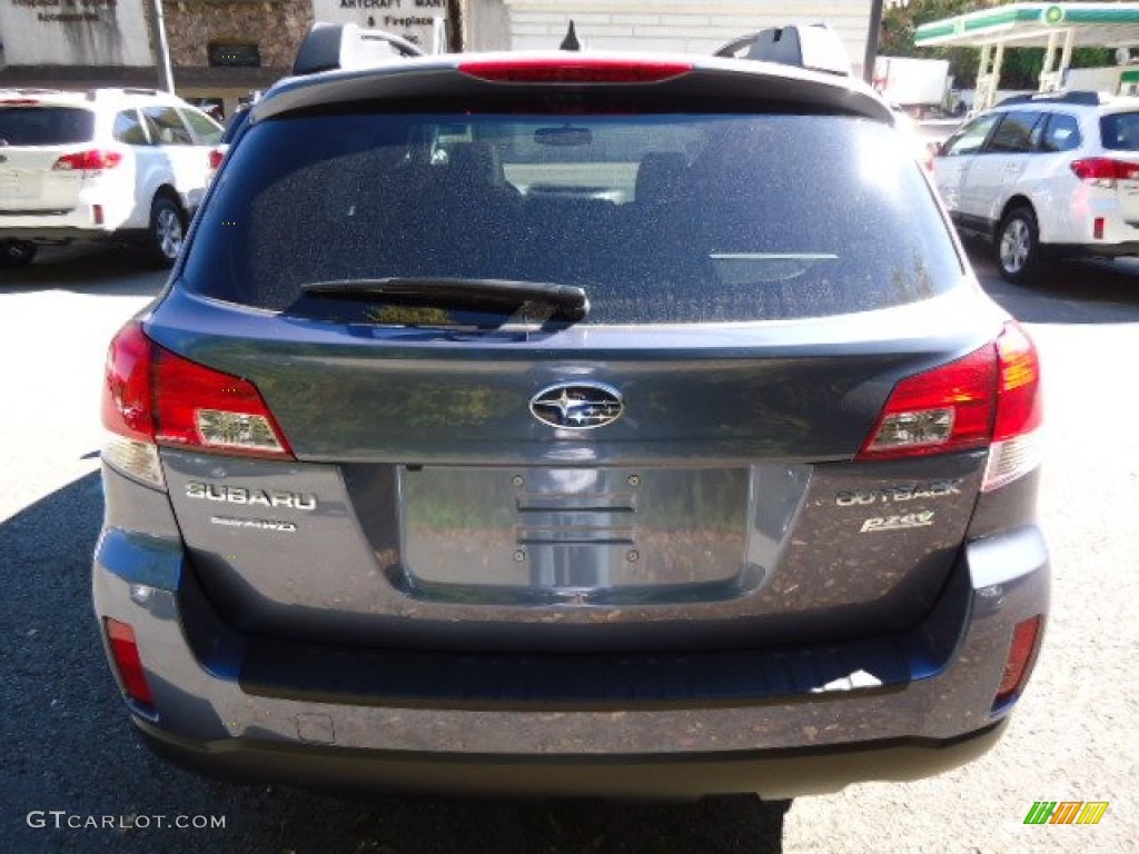 2013 Outback 2.5i Limited - Twilight Blue Metallic / Off Black Leather photo #3