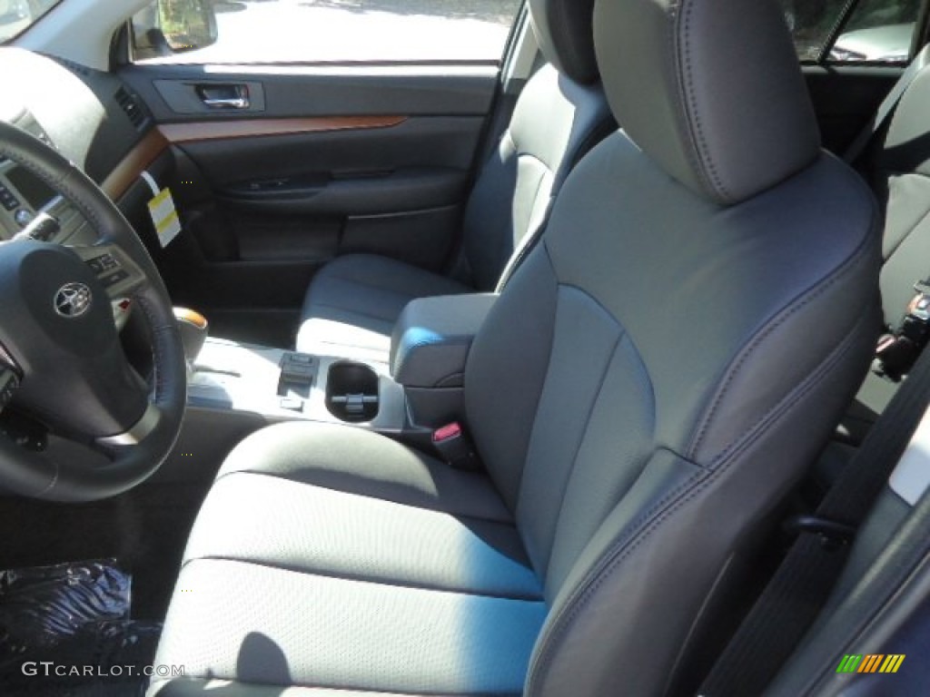 2013 Outback 2.5i Limited - Twilight Blue Metallic / Off Black Leather photo #10