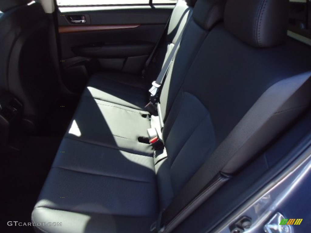 2013 Outback 2.5i Limited - Twilight Blue Metallic / Off Black Leather photo #11