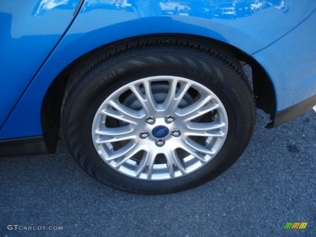 2012 Focus SE Sport 5-Door - Blue Candy Metallic / Charcoal Black photo #7