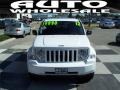 2012 Bright White Jeep Liberty Sport  photo #2