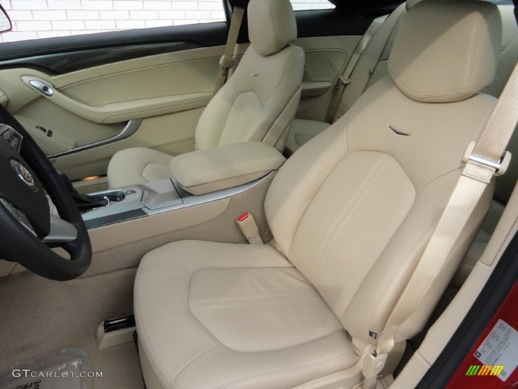 Cashmere/Cocoa Interior 2011 Cadillac CTS 4 AWD Coupe Photo #72082915