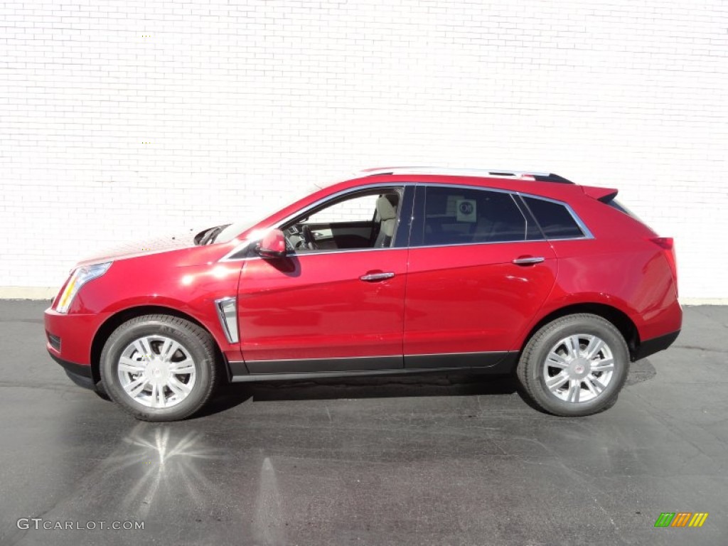Crystal Red Tintcoat 2013 Cadillac SRX Luxury FWD Exterior Photo #72084670