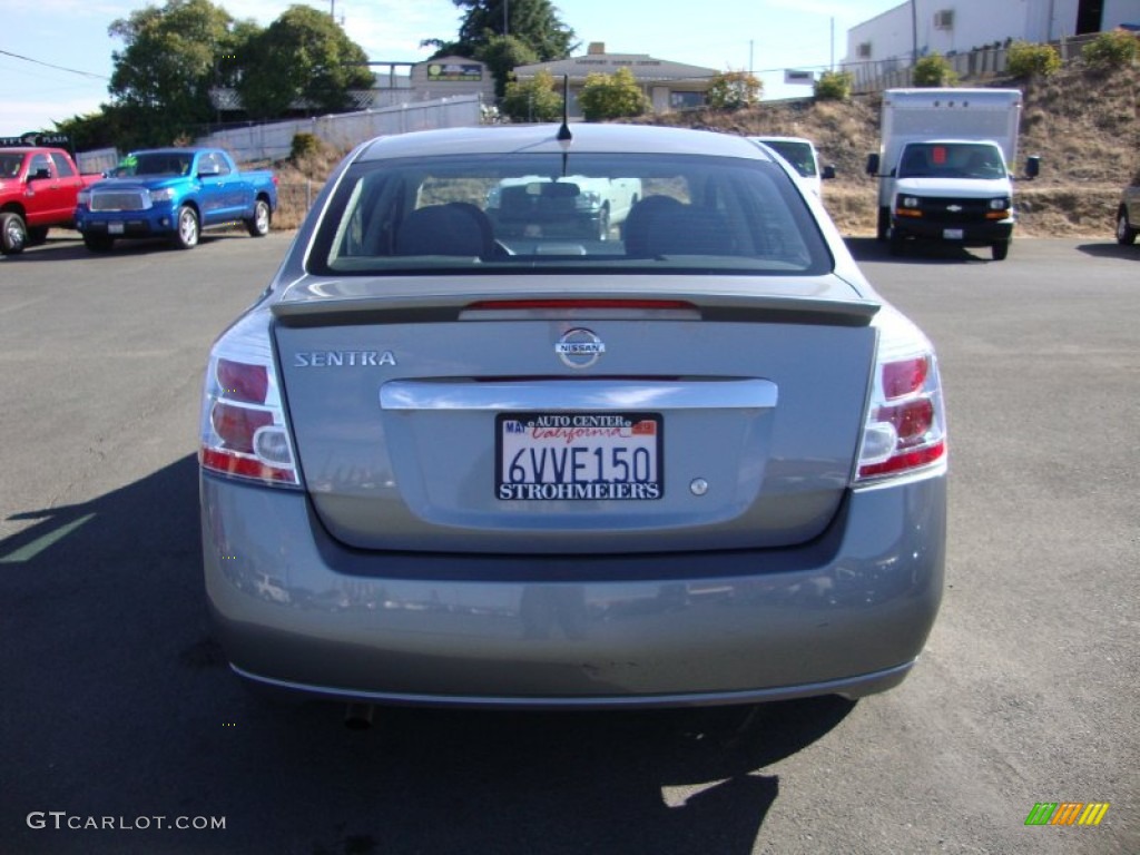 2012 Sentra 2.0 S - Magnetic Gray Metallic / Charcoal photo #6