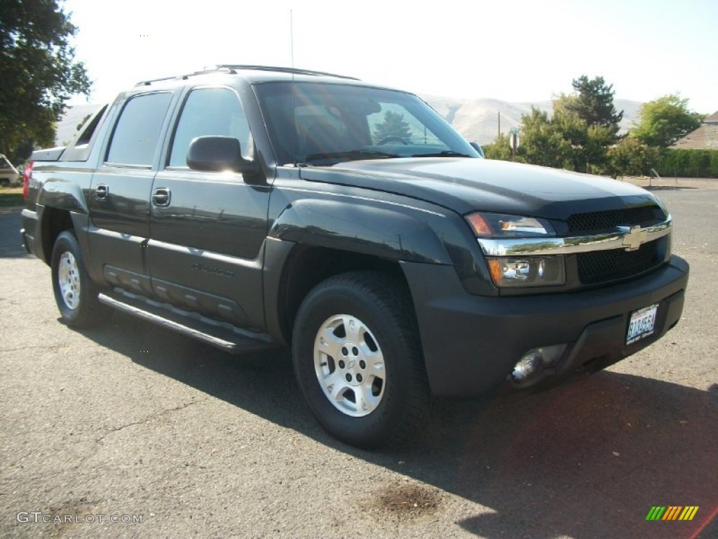 2003 Avalanche 1500 4x4 - Dark Green Metallic / Dark Charcoal photo #1