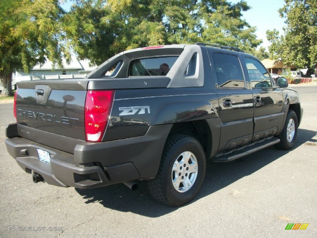 2003 Avalanche 1500 4x4 - Dark Green Metallic / Dark Charcoal photo #2