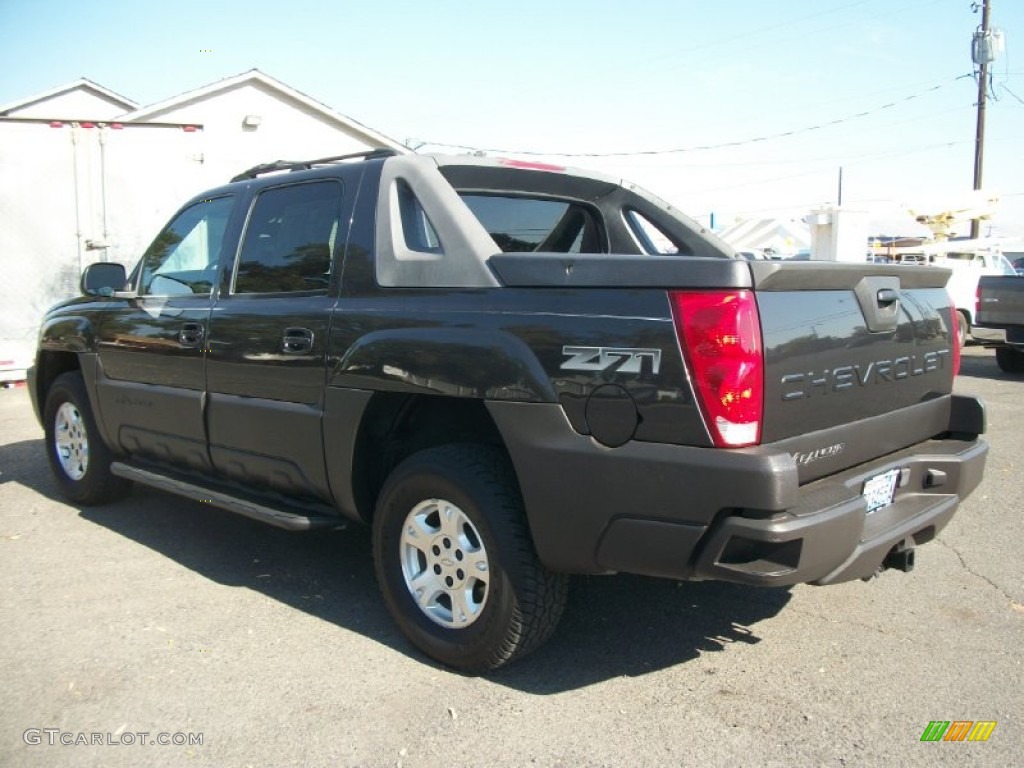 2003 Avalanche 1500 4x4 - Dark Green Metallic / Dark Charcoal photo #4