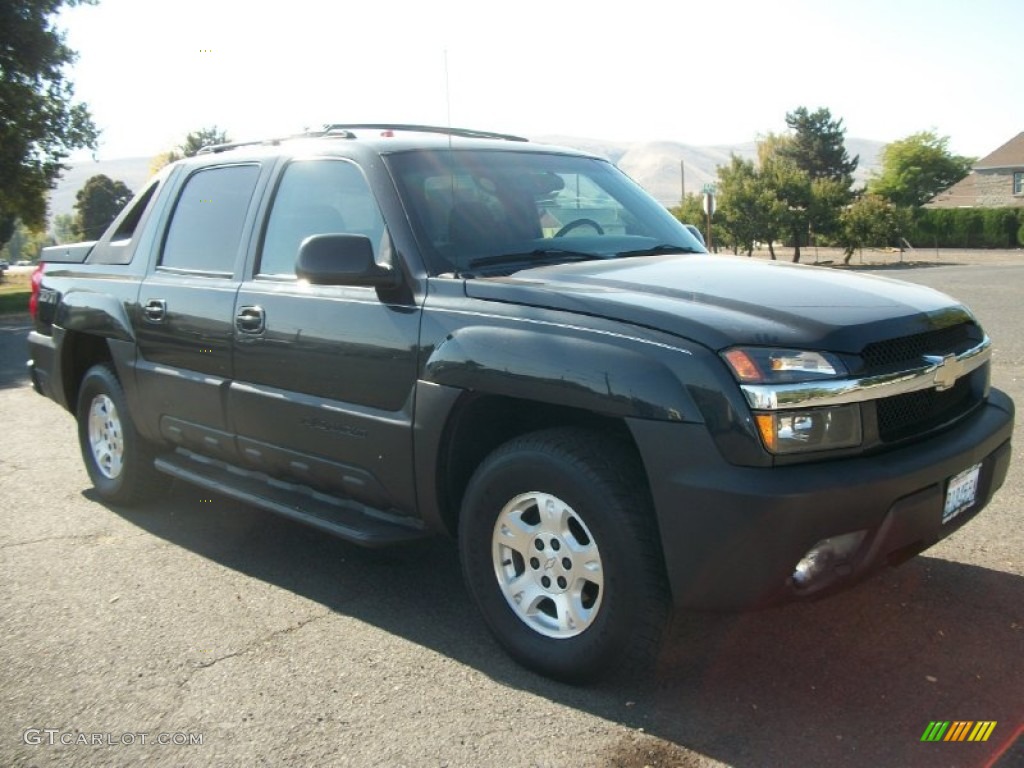 2003 Avalanche 1500 4x4 - Dark Green Metallic / Dark Charcoal photo #38