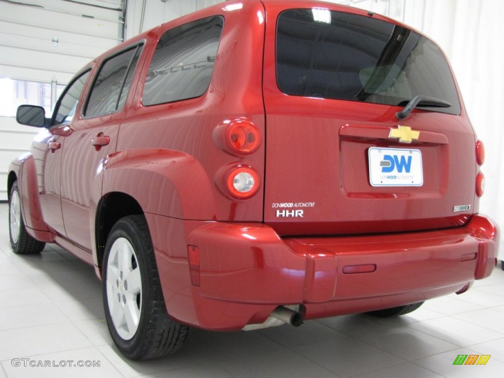 2011 HHR LT - Crystal Red Metallic Tintcoat / Ebony photo #2