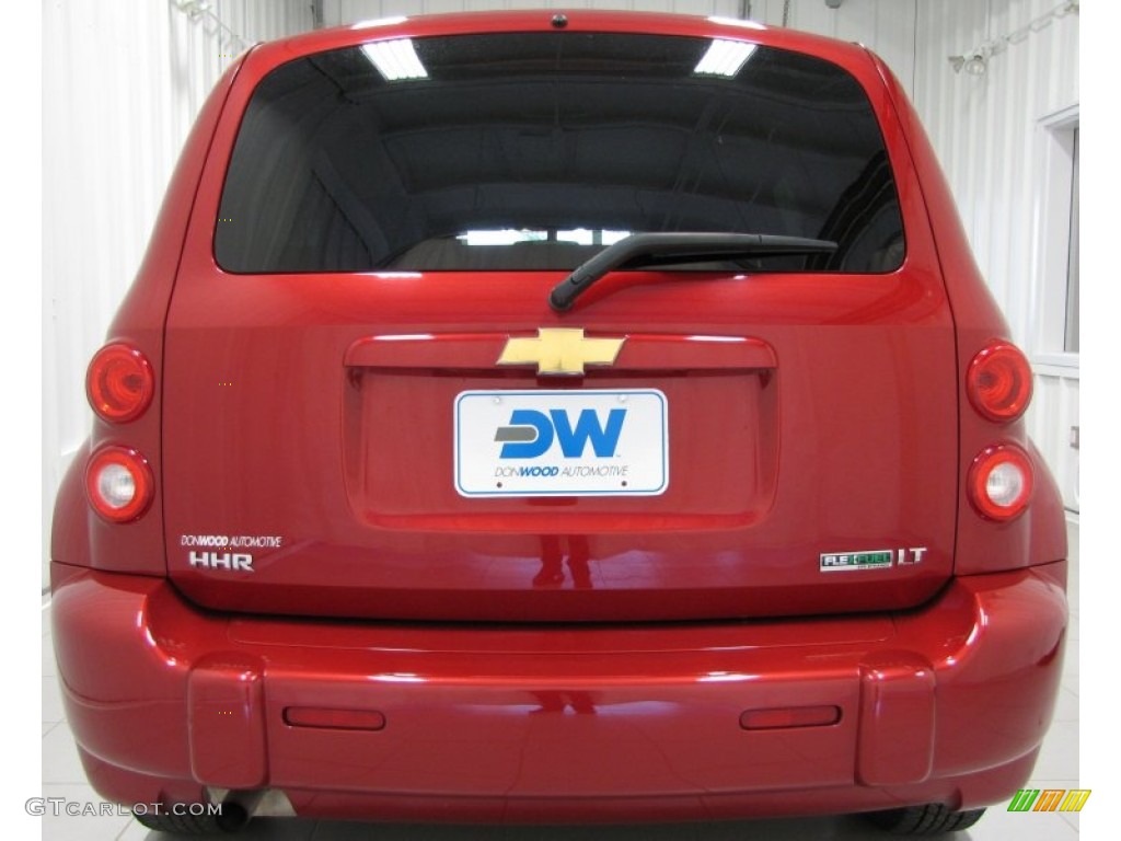 2011 HHR LT - Crystal Red Metallic Tintcoat / Ebony photo #5