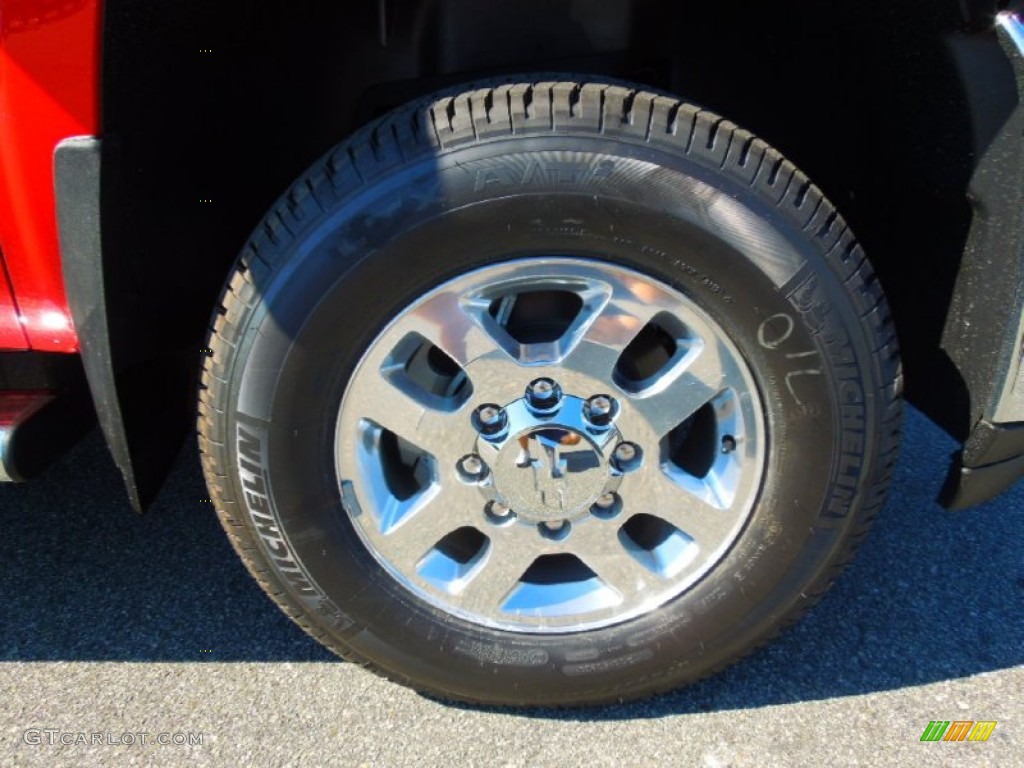 2013 Chevrolet Silverado 2500HD LT Crew Cab 4x4 Wheel Photo #72088627