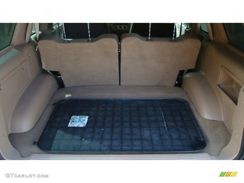 2002 Explorer Sport - Black Clearcoat / Medium Parchment photo #13