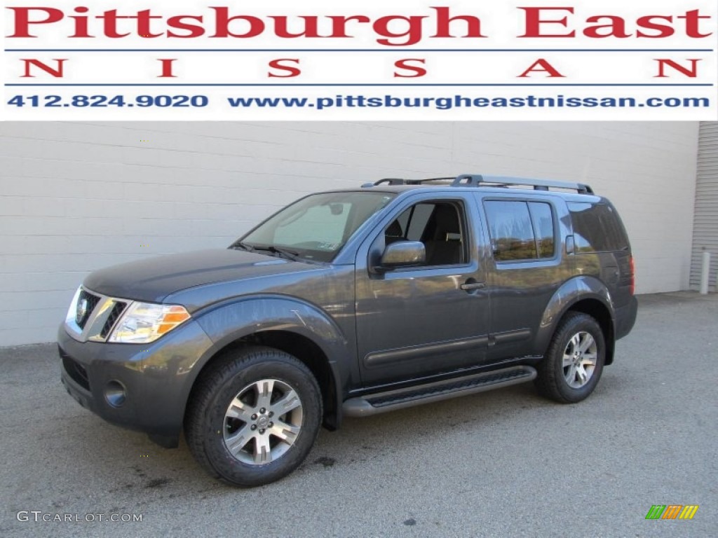 2010 Pathfinder SE 4x4 - Dark Slate Metallic / Graphite photo #1