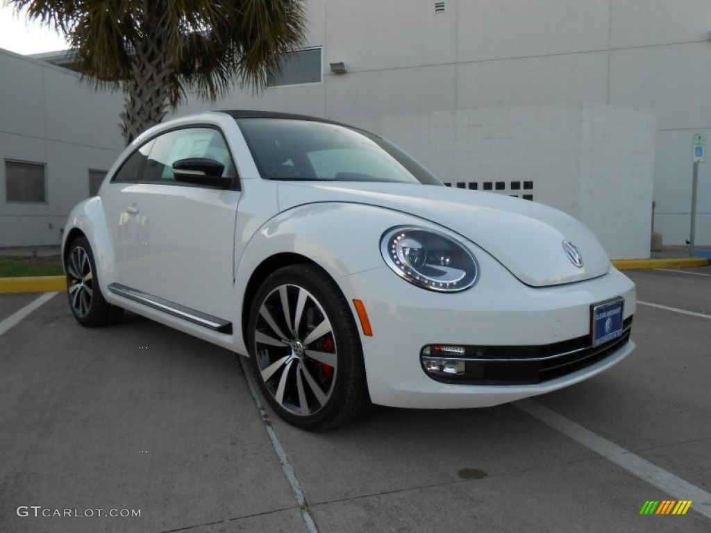 Candy White 2013 Volkswagen Beetle Turbo Exterior Photo #72090937