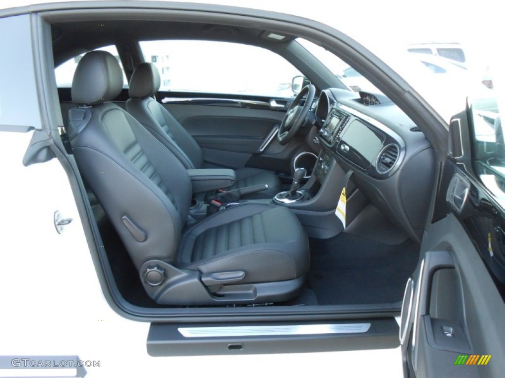 Titan Black Interior 2013 Volkswagen Beetle Turbo Photo #72091150