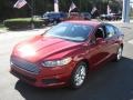 2013 Ruby Red Metallic Ford Fusion SE 1.6 EcoBoost  photo #4