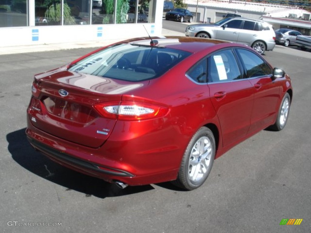 Ruby Red Metallic 2013 Ford Fusion SE 1.6 EcoBoost Exterior Photo #72091369
